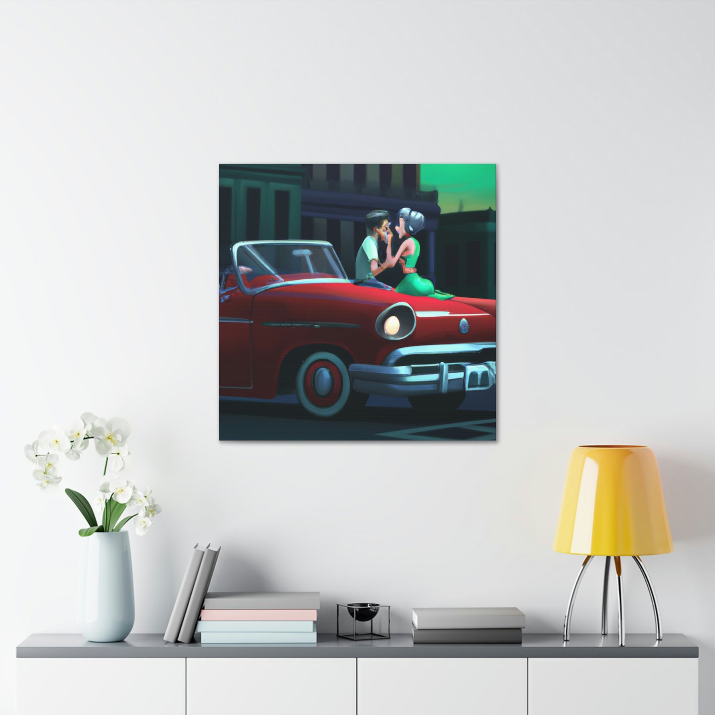 Johnny Rockabilly or Mary-Jo Rockabilly - Canvas