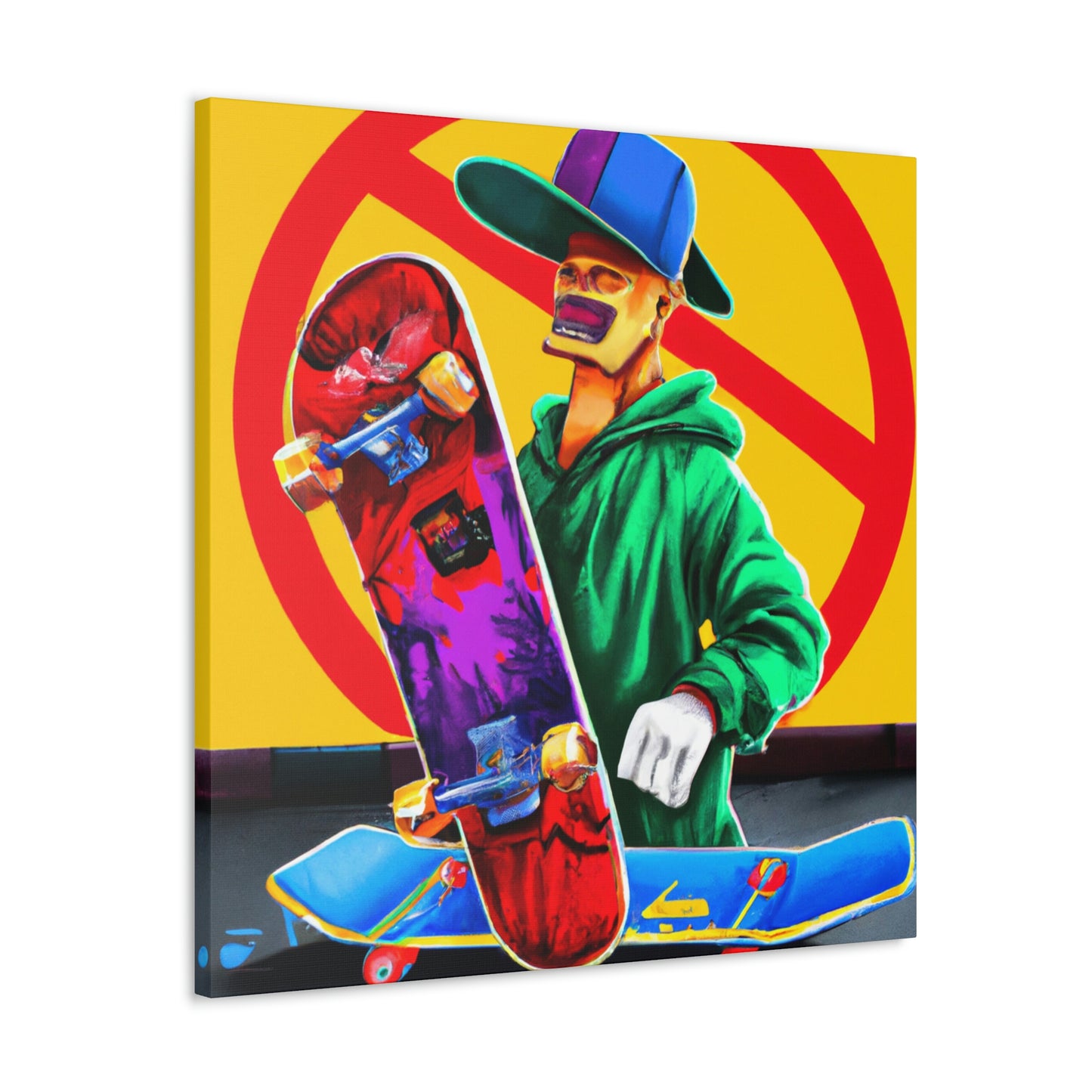 Shankboard Skanksta - Canvas