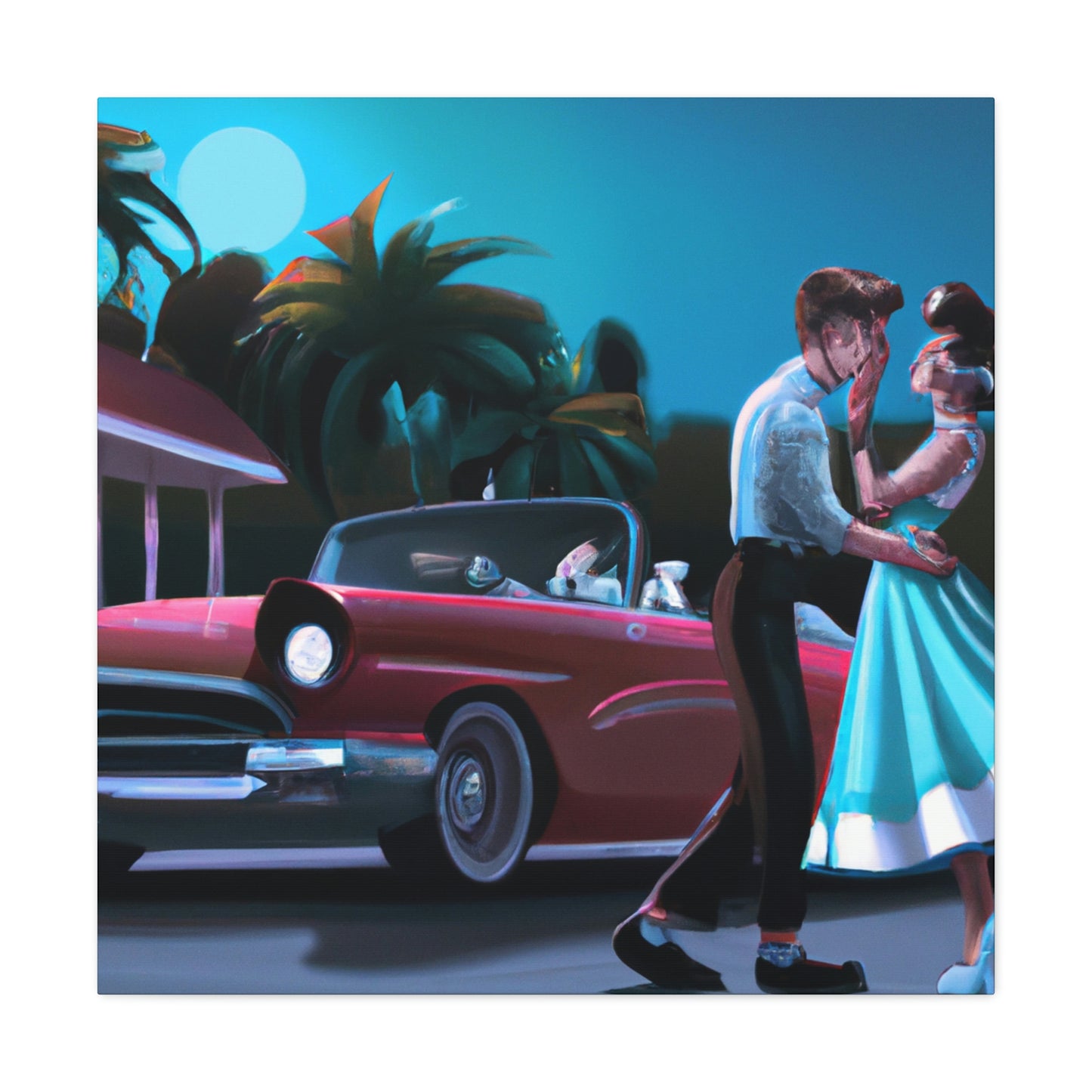 Rockin' Rosie - Canvas