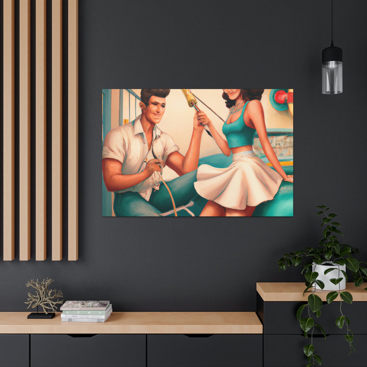 Rockin' Rebeka - Canvas