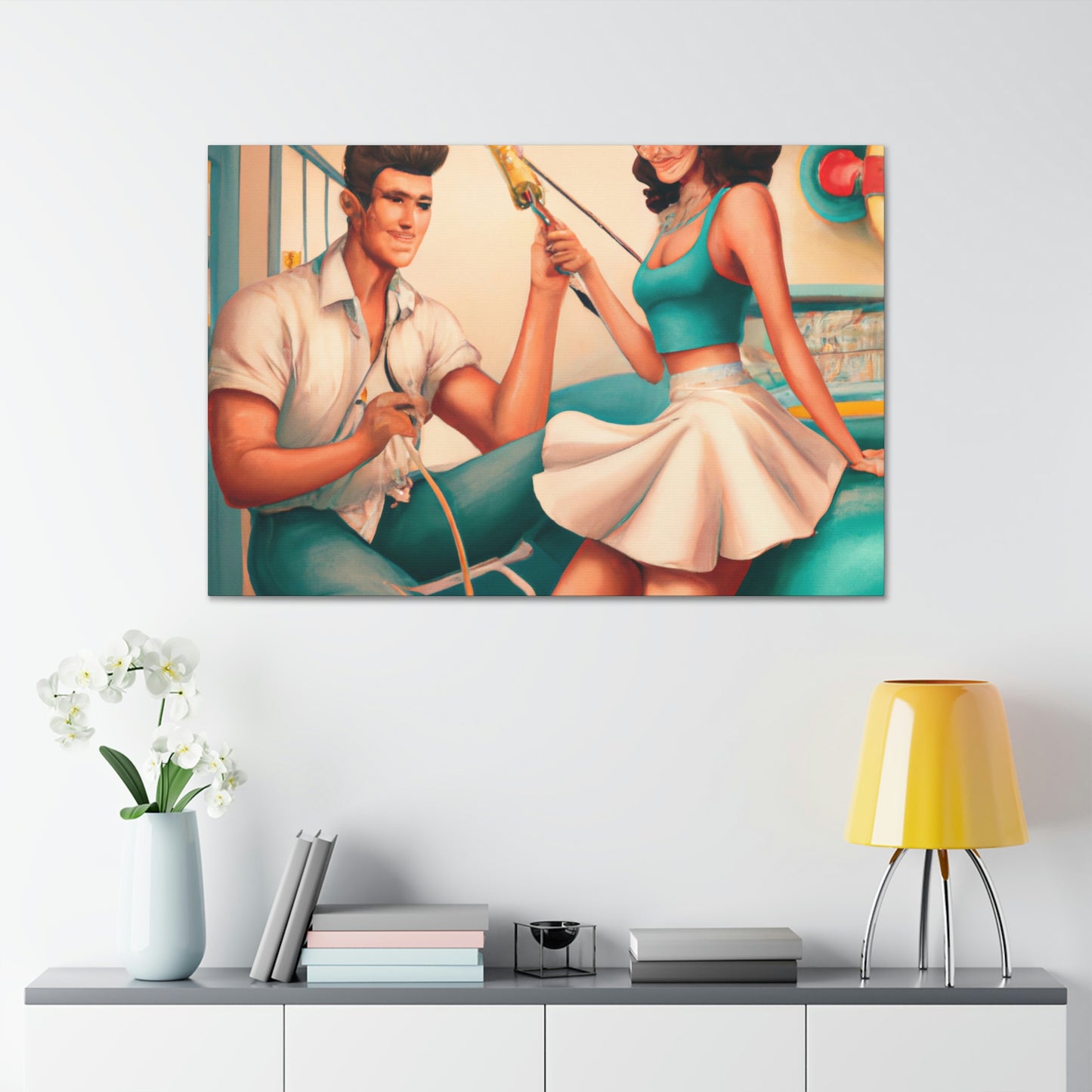 Rockin' Rebeka - Canvas