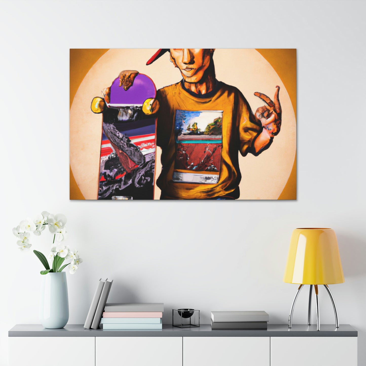 Sabbatic Skater - Canvas