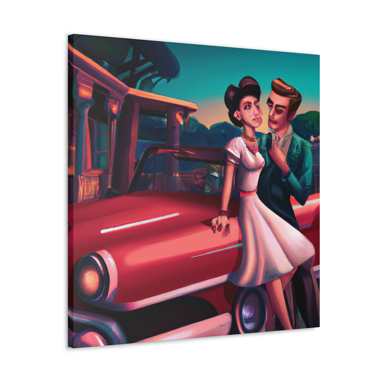 Rockin' Ricky Hart or Sally Swings - Canvas